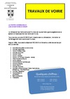 BIC n�261 - Travaux de voirie