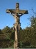 Croix rurale avec Christ