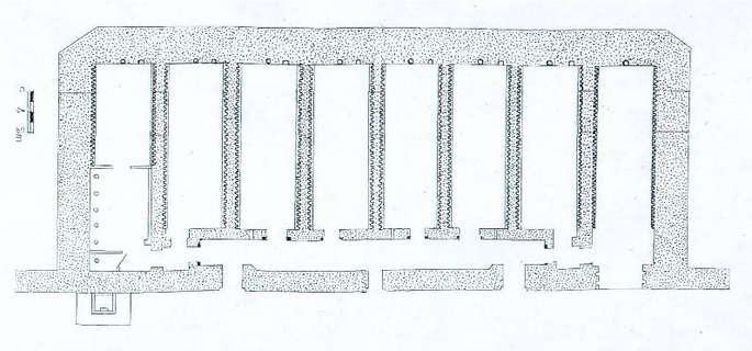 Plan de l'abri d'infanterie type